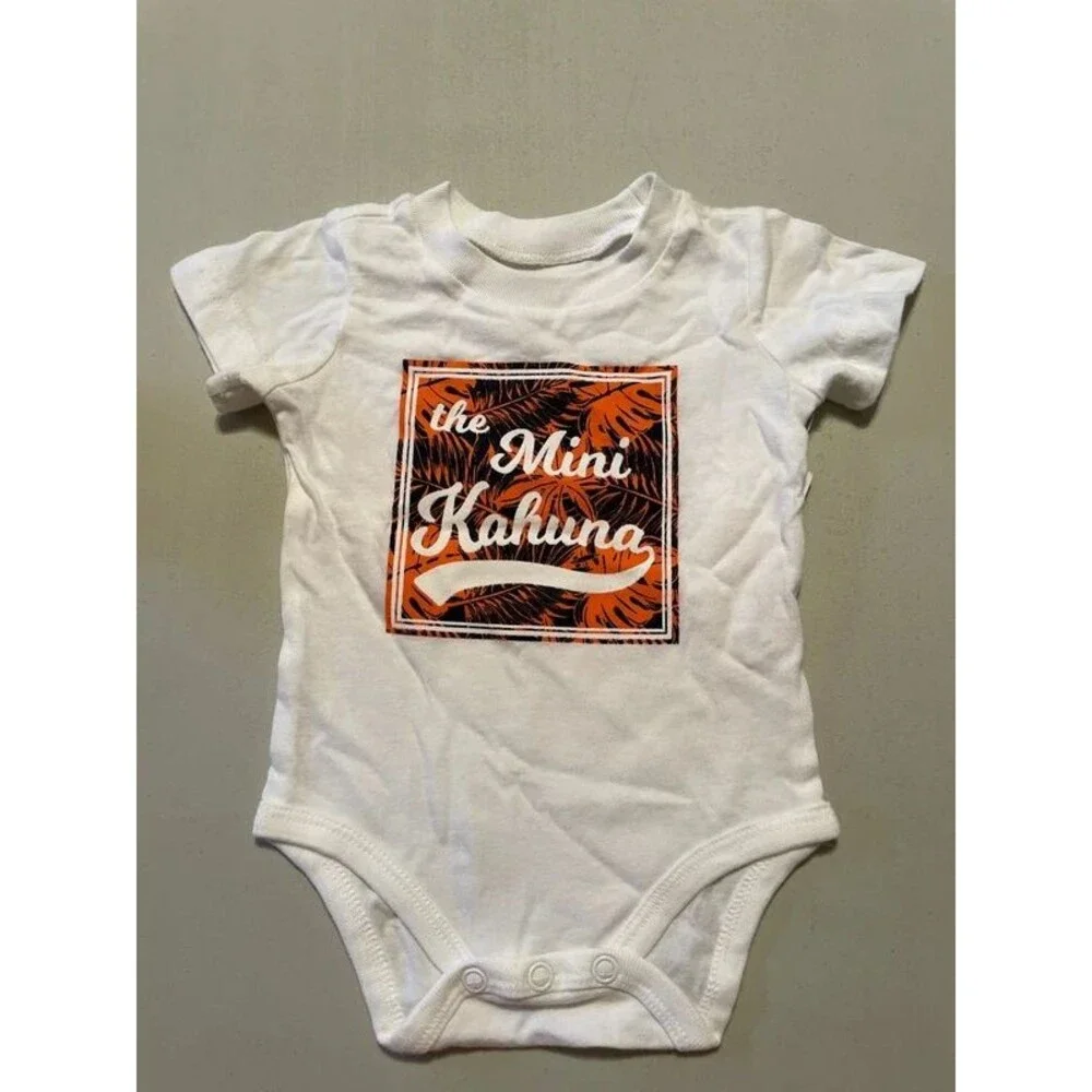 Infant Newborn The mini Kahuna One piece outfit